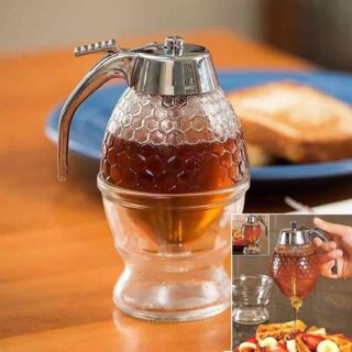 dispenser - honey dispenser - dispenser bottel -honey dispenser bottel - acrylic honey dispenser - transparent dispenser - honey squeeze bottel