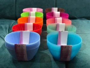 Mini Plastic Bowls Set (Pack of 6)