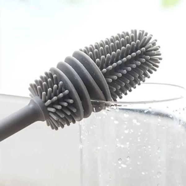 Silicone Bottle Brush | Bottle Brush Cleaner | Glass Cleaning brush | Multipurpose Brush Cleaner | Bottle Brush | Silicone Bottle Brush price in Pakistan
