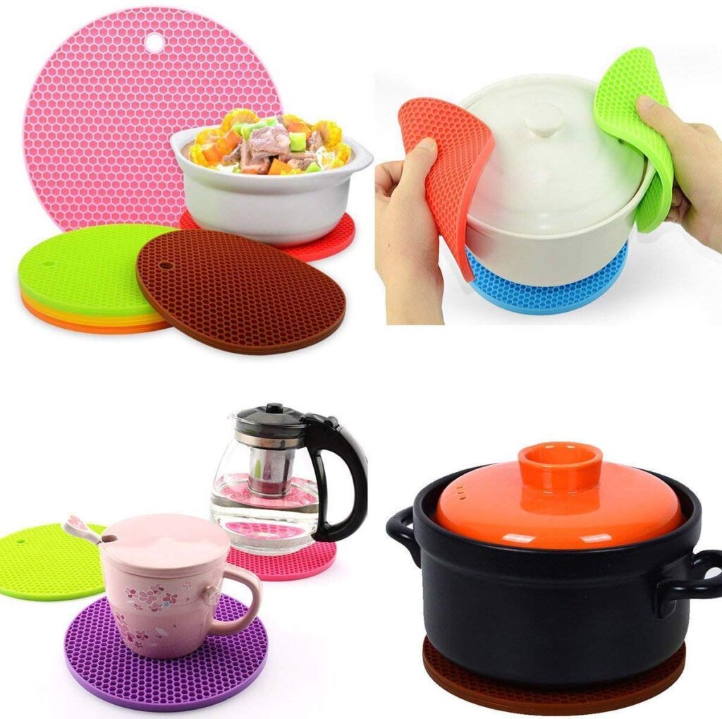 Hot Pot Silicone Mat | Silicone Pot Mat | Non Slip Silicone Mat | Multipurpose Silicone Mat | Silicone Trivet Mat | Silicone pot Mat price in Pakistan
