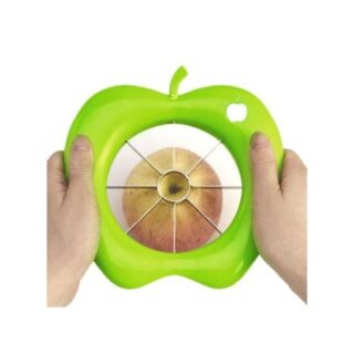 Plastic Apple Cutter | Plastic Apple Cutter Price in Pakistan | Fruit Slicer | Multicolor Plastic Apple Cutter | Stainless Steel Cutter
