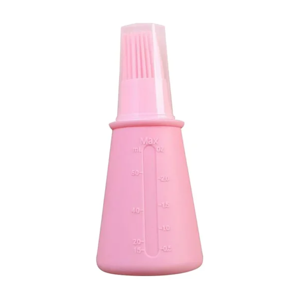 Silicone Oil Bottle Brush - Silicone Oil Dispenser Brush - Oil Dispenser - Bottle With Basting Brush | Basting Brush Bottle