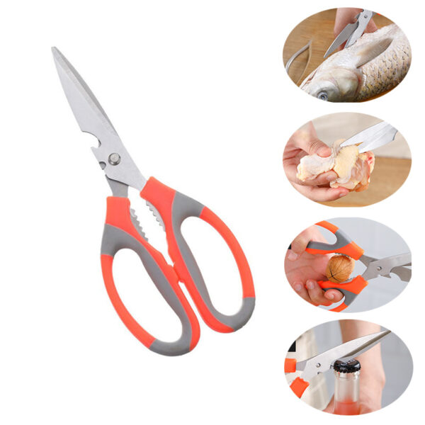 Stainless Steel Kitchen Scissors | Stainless Steel Kitchen Scissors Price in Pakistan | Multi Function Kitchen Scissor | Scissor