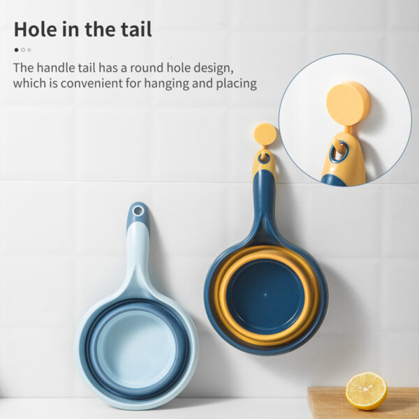Foldable Bowl With Handle | Foldable Water Ladle Price in Pakistan | Collapsible Water Ladle | Plastic Bowl | Foldable Bowl With Handle | Water Scoop