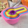 Multicolor Measuring Cups | Multicolor Measuring Cups Price in Pakistan | Measuring Spoons | Baking Tool | Kitchen Gadget