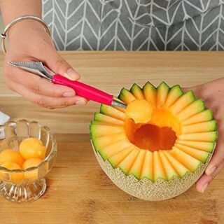 Fruit Carving Knife | Fruit Carving Knife Price in Pakistan | Multipurpose Knife | Icecream Knife | 2 in 1 Carving Knife | Creative Fruit Knife
